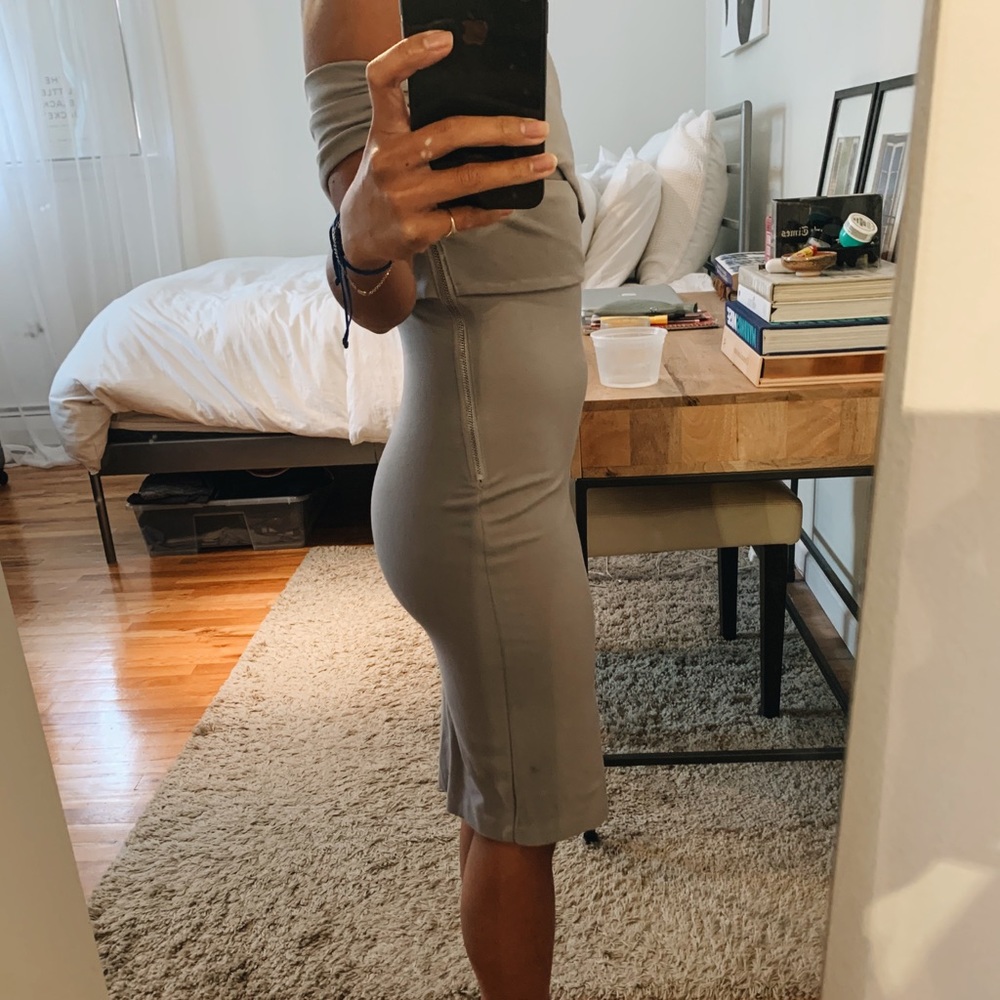 Halston Heritage Bodycon Midi